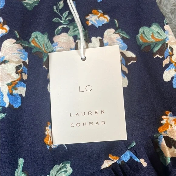 NWT LC Lauren Conrad Women's Floral Skirt Size Medium Cottagecore - Picture 2 of 9